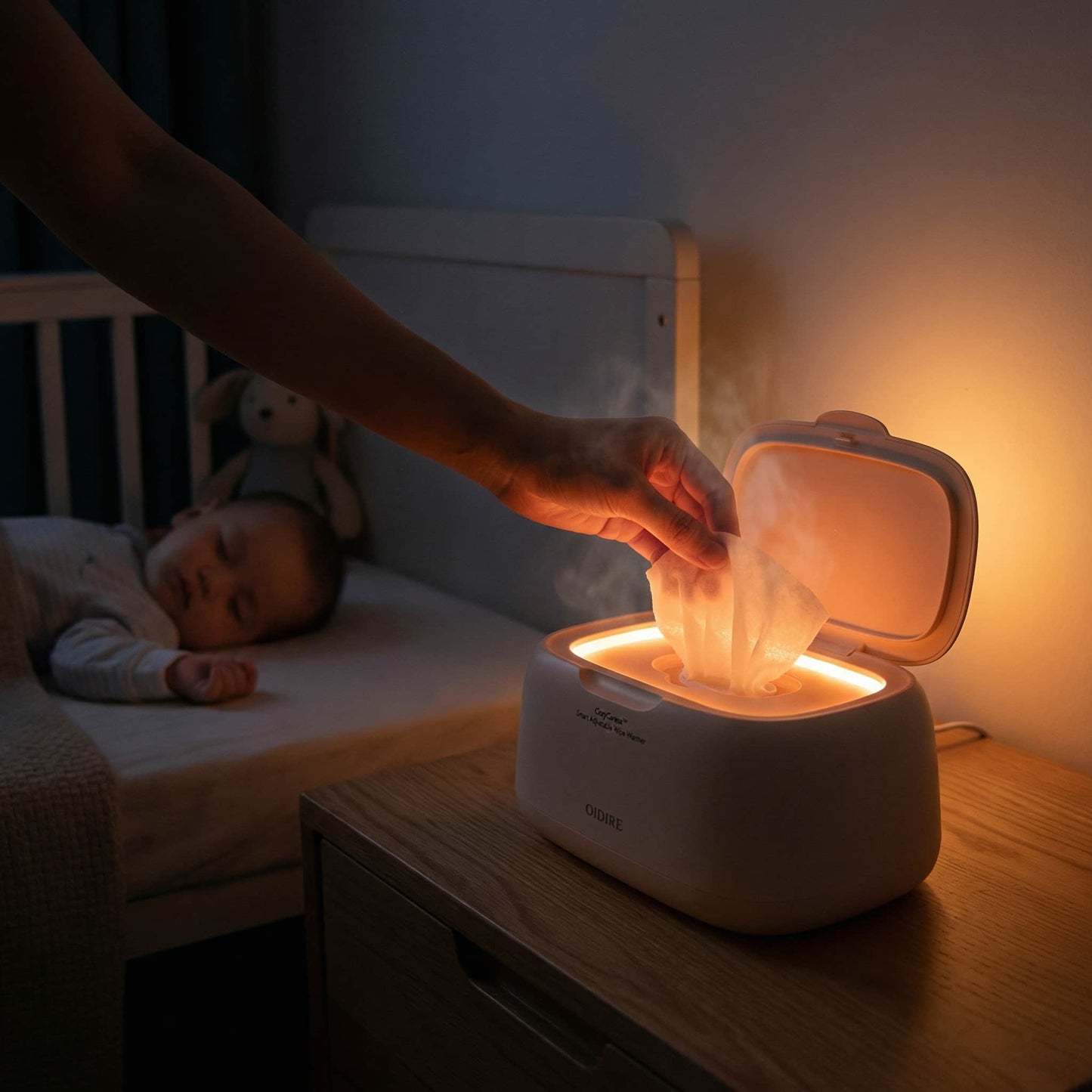CozyCaress™ Smart Adjustable Wipe Warmer