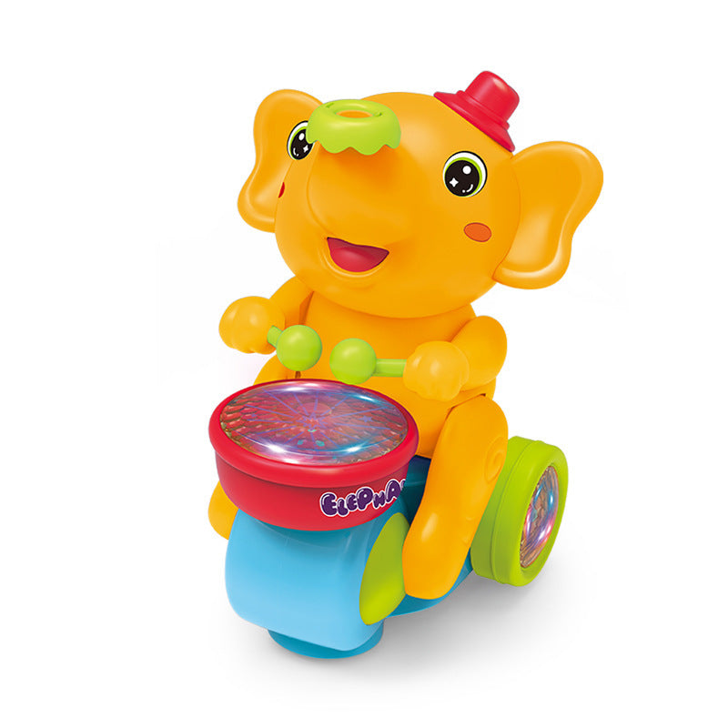 Giocattolo Elefante Musicale Spara Palline per Bambini