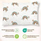 Oreiller avec taie inclus - Coton OEKO-TEX