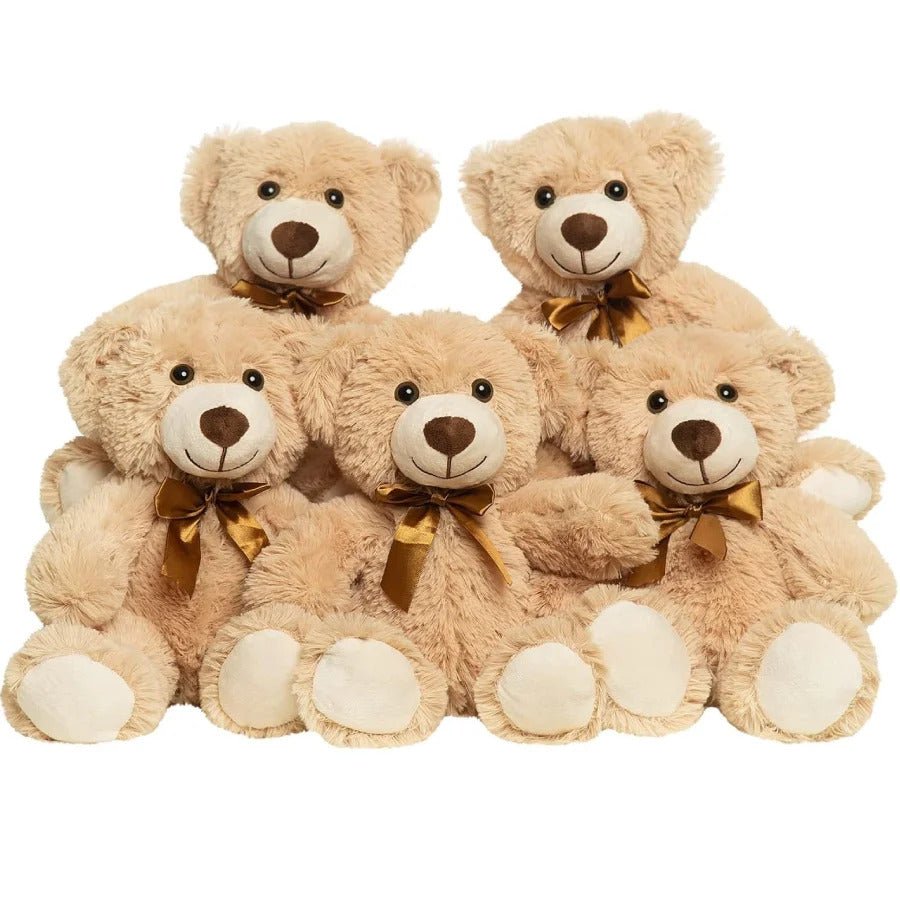 Ours peluche - Lot de 5 ours en peluche adorable - Esther
