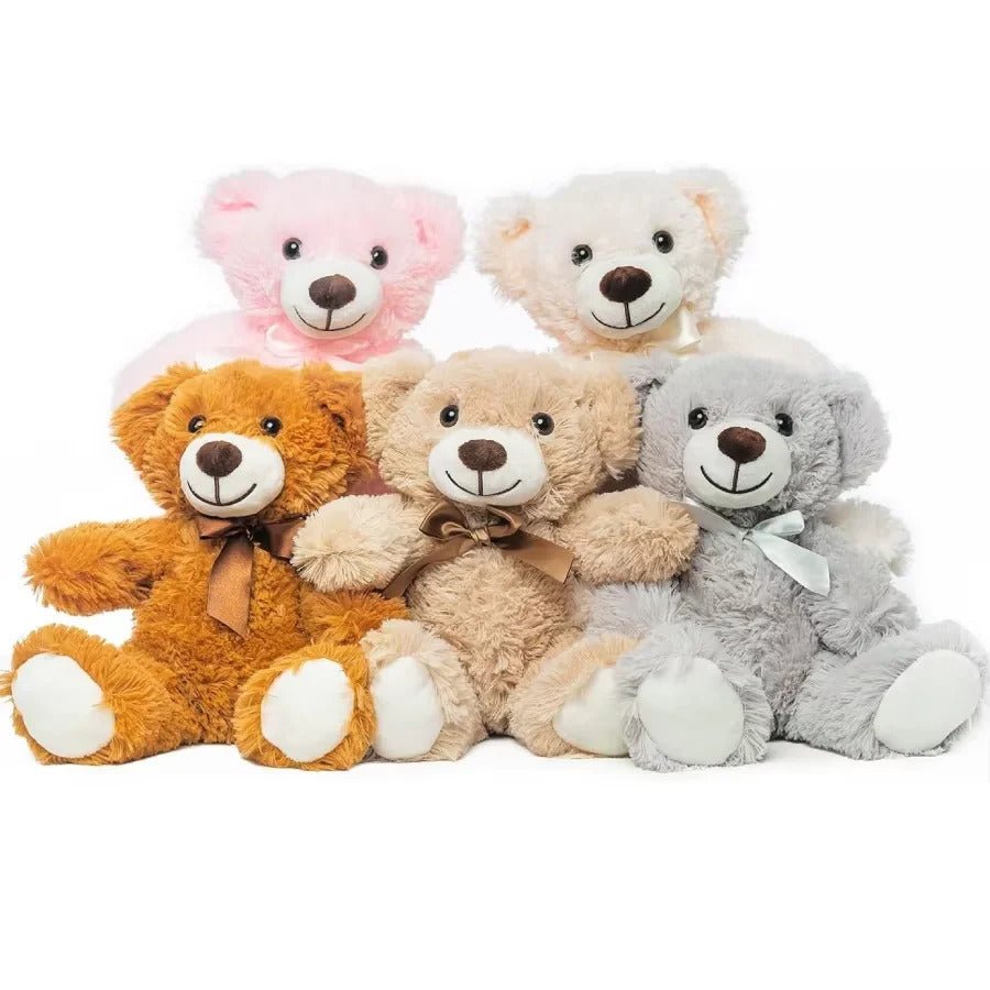 Teddy bear - Set of 5 brown teddy bears