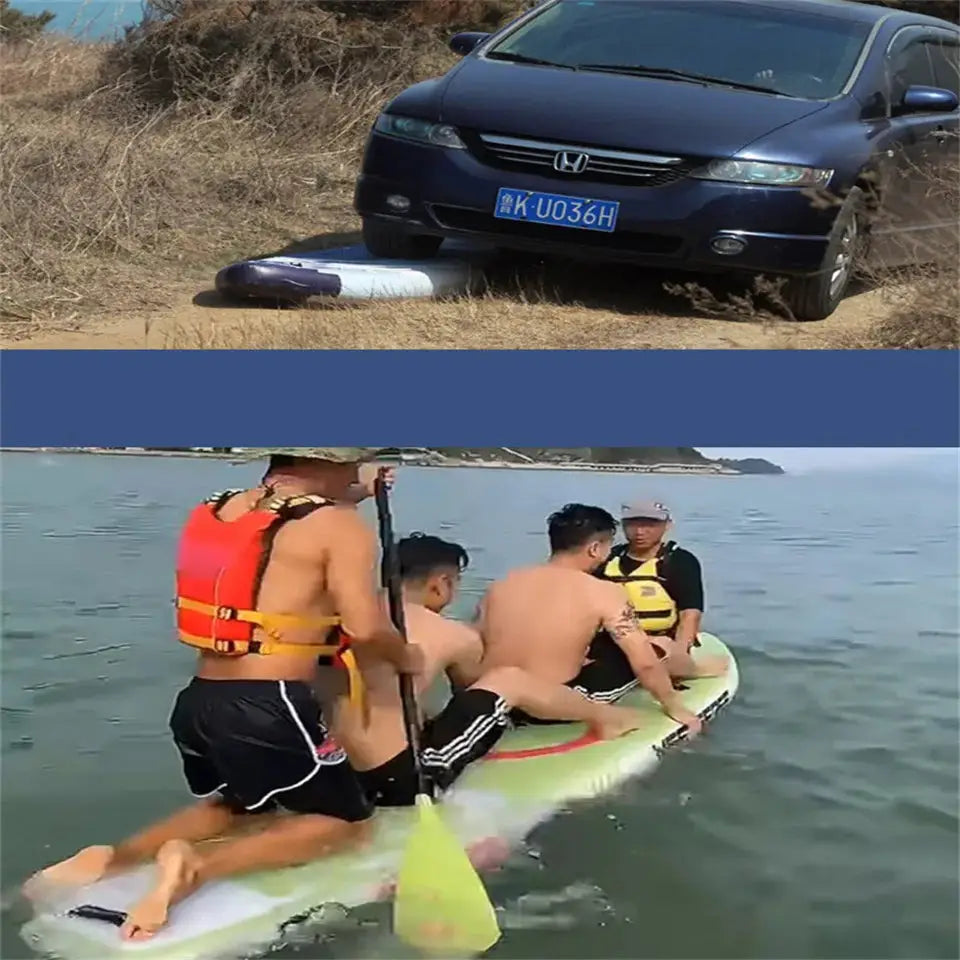 Non-Slip Inflatable Paddle Board with Accessories