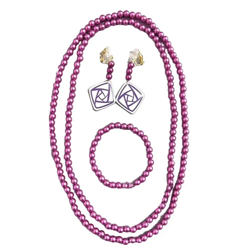 Ensemble de bijoux parure Bijoux Wish Asha assorti et élégant