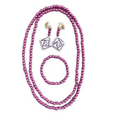 Ensemble de bijoux parure Bijoux Wish Asha assorti et élégant