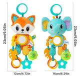 Plush teething rings