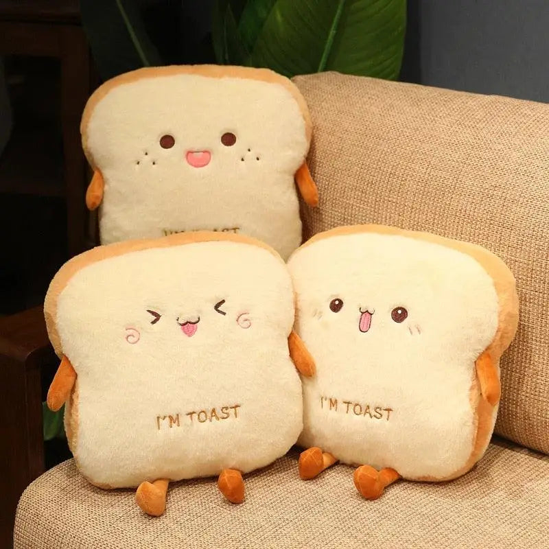 Cute Toast Biscotte Plush
