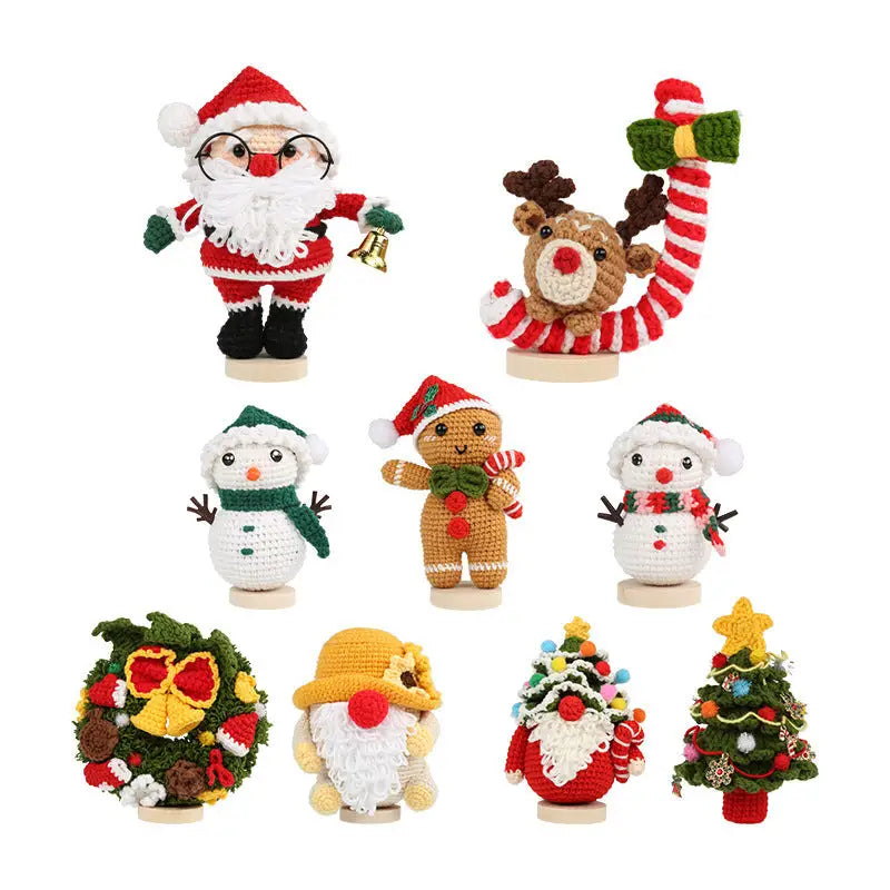 Crochet Christmas Decor Plushie