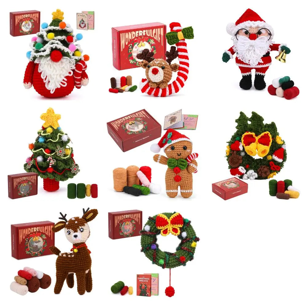 Crochet Christmas Decor Plushie