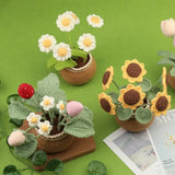 Flower Pot Crochet Plushie