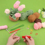 Flower Pot Crochet Plushie