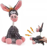 Corduroy plush dog toy
