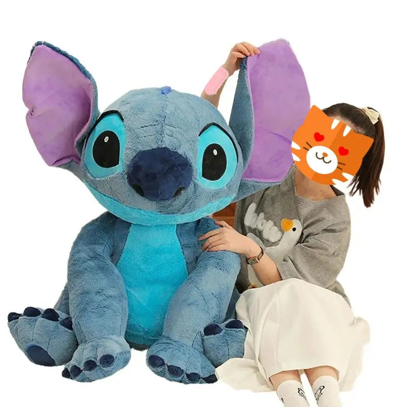 Disney Stitch Angel Giant Plush 80cm