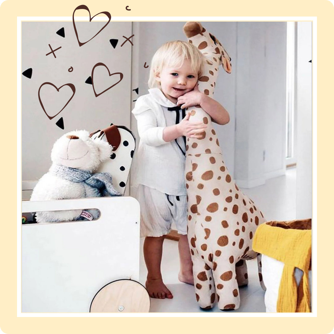 Peluche Giraffa - Adorabile peluche da piccola a grande taglia 40-67-85cm