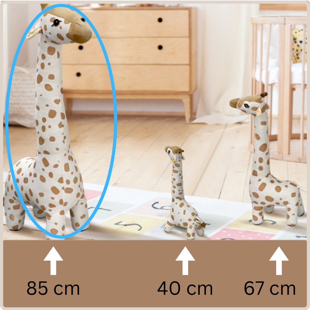 Peluche Giraffa - Adorabile peluche da piccola a grande taglia 40-67-85cm