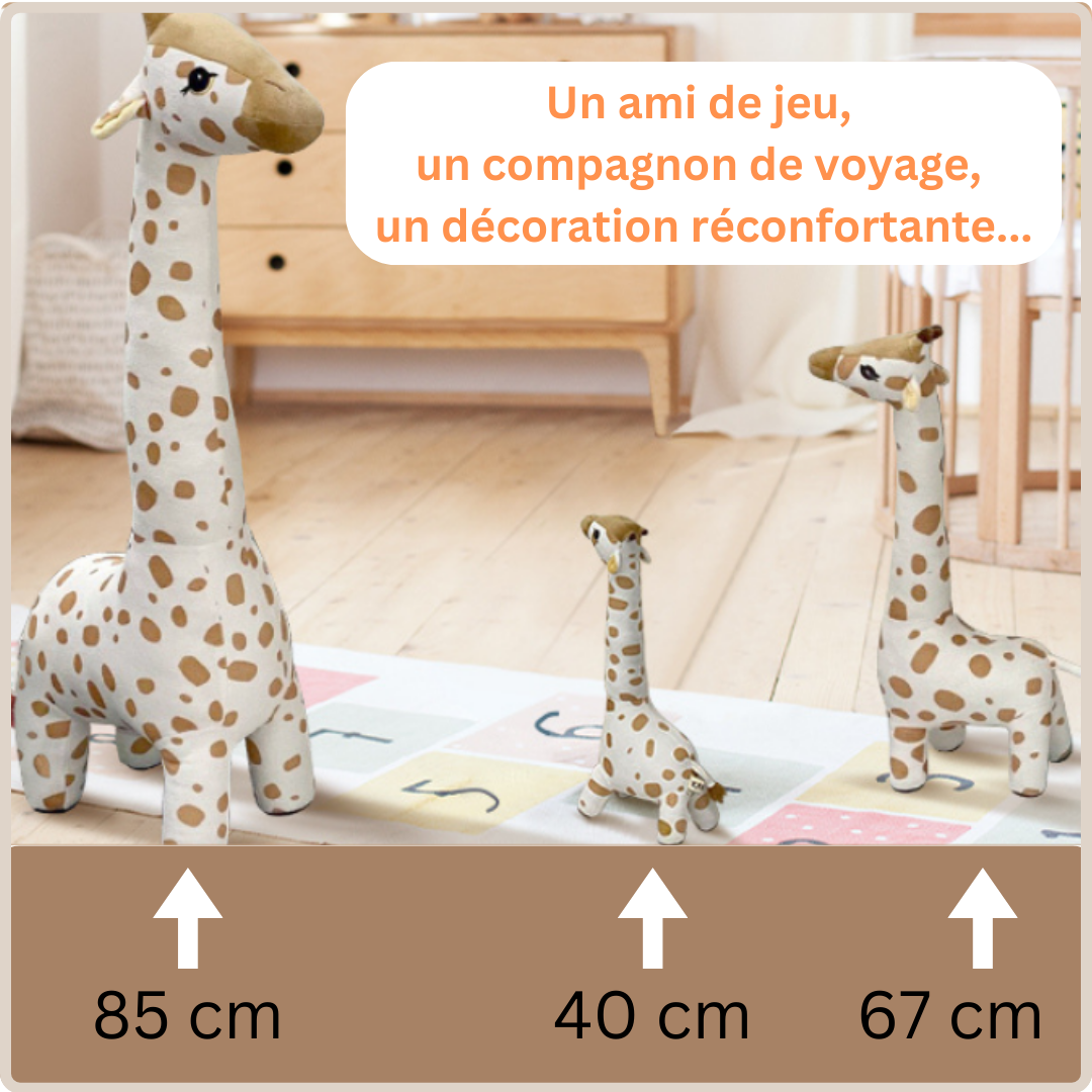 Peluche Giraffa - Adorabile peluche da piccola a grande taglia 40-67-85cm