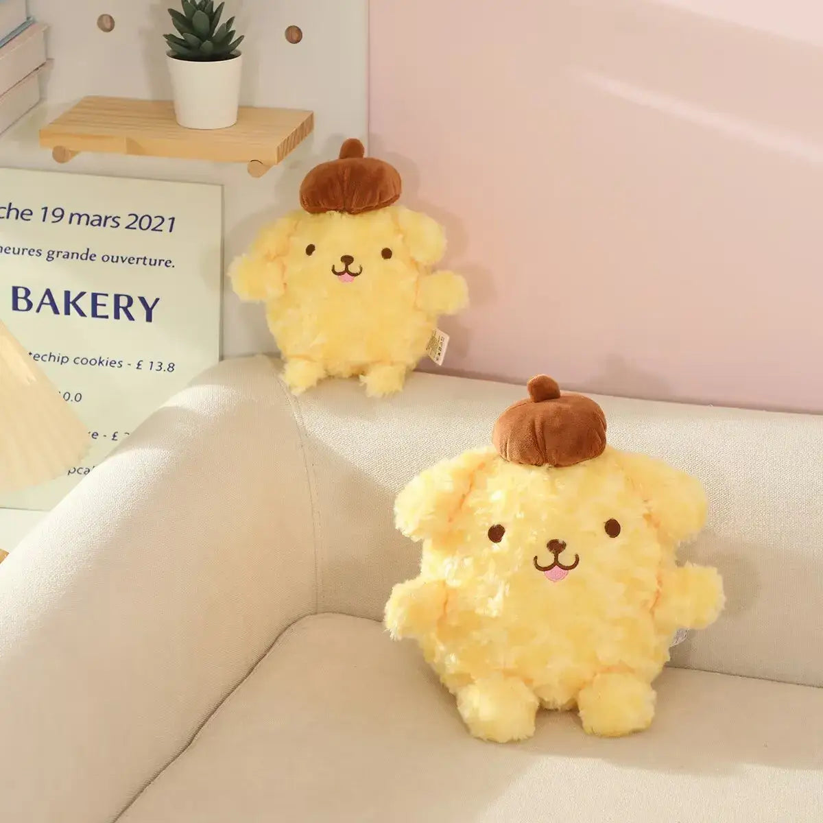 Peluche Hello Kitty Pompompurin
