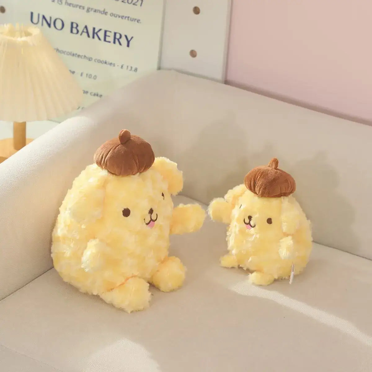 Peluche Hello Kitty Pompompurin