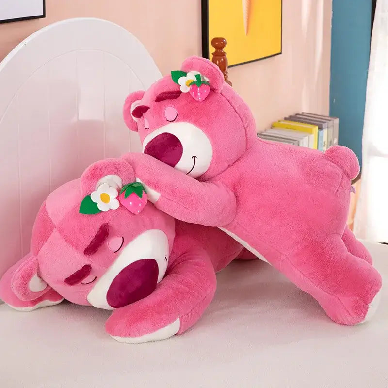 Strawberry Bear Plush Toy for Kids