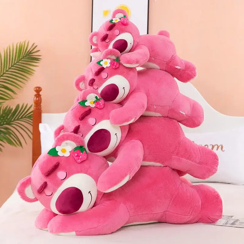 Strawberry Bear Plush Toy for Kids