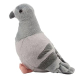 Cute Blue Gray Pigeon Plush Toy