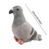 Cute Blue Gray Pigeon Plush Toy