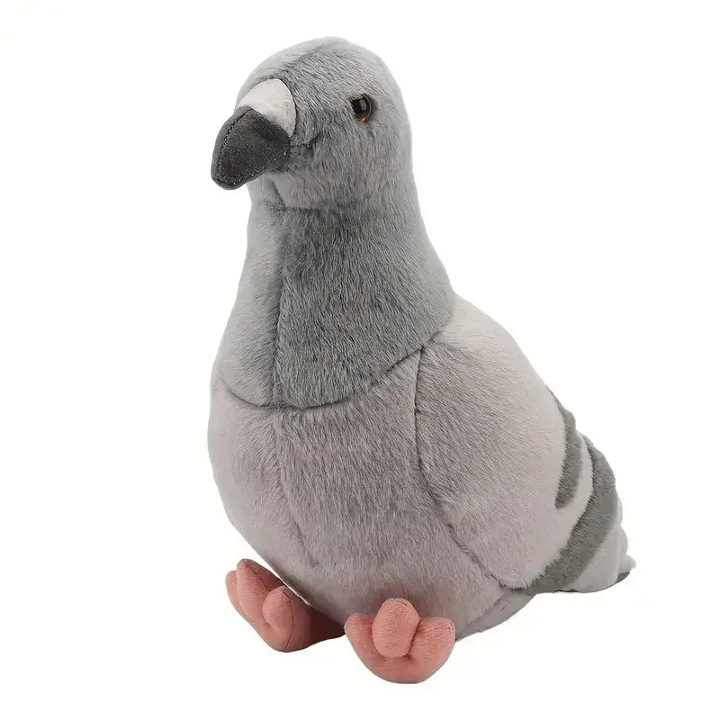 Cute Blue Gray Pigeon Plush Toy