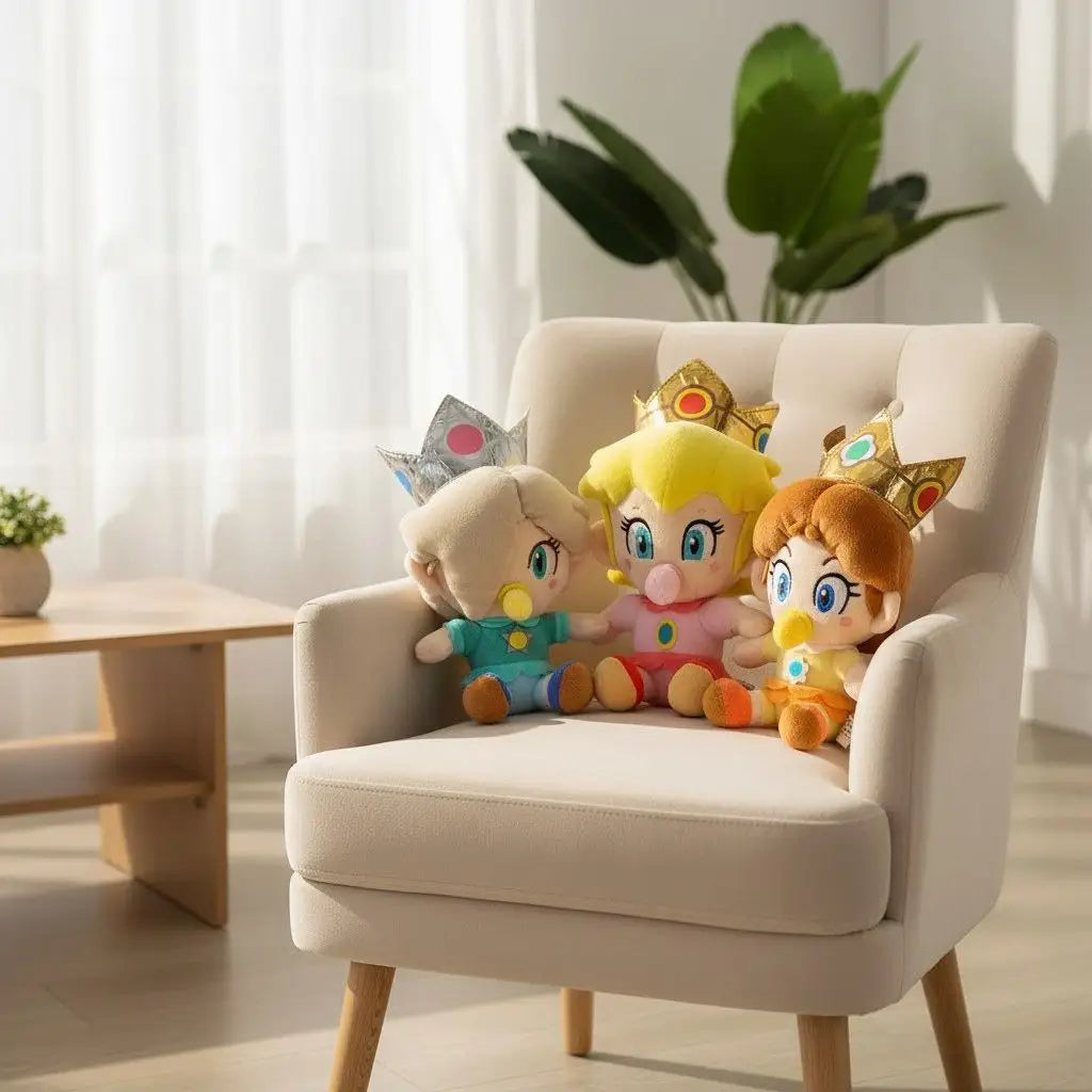 Plush Toys Princess Peach Daisy Rosalina Baby