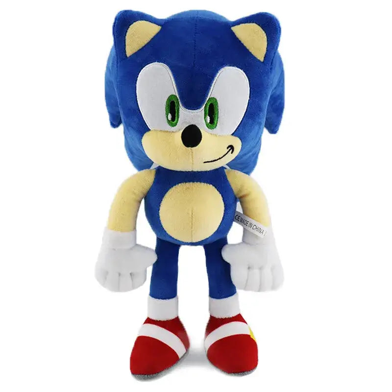 Peluches sonic et ses amis avec hérisson bleu en peluche aux accents jaunes et chaussures rouges cadeau idéal