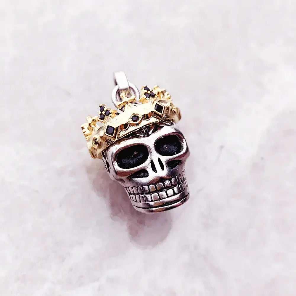 Crowned Skull Pendant