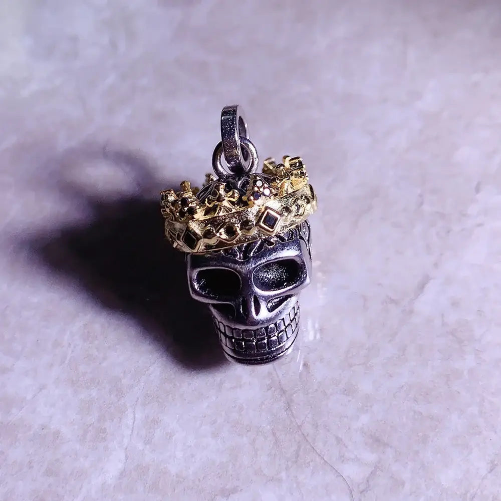 Crowned Skull Pendant