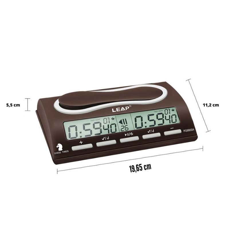 Pendule d'échecs Numérique LEAP