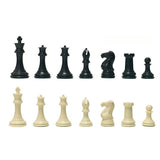 Pièces d'échecs Staunton lestées