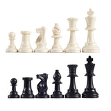 Pièces d'échecs Staunton Plastique