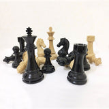 Pièces d'échecs Staunton Lestées