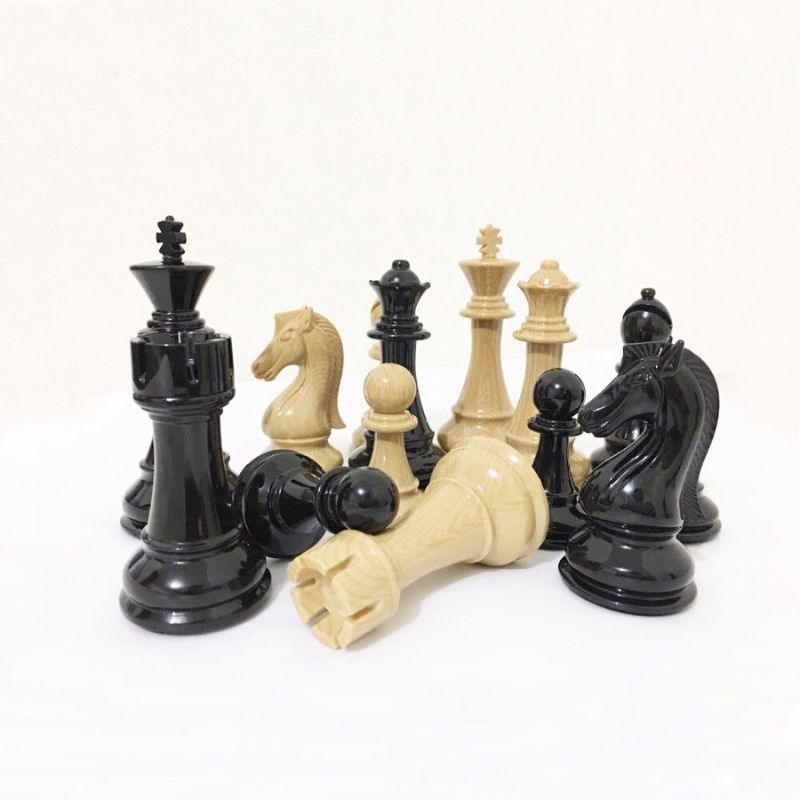 Pièces d'échecs Staunton Lestées
