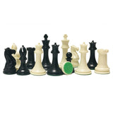 Pièces d'échecs Staunton lestées