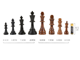 Jeu d'Échecs Portable en bois