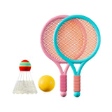 Set de badminton coloré pour enfants – 4 pièces