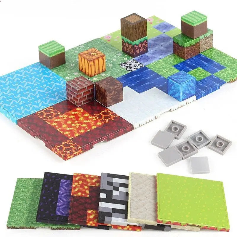 Minecraft Magnetic Block Base Plate