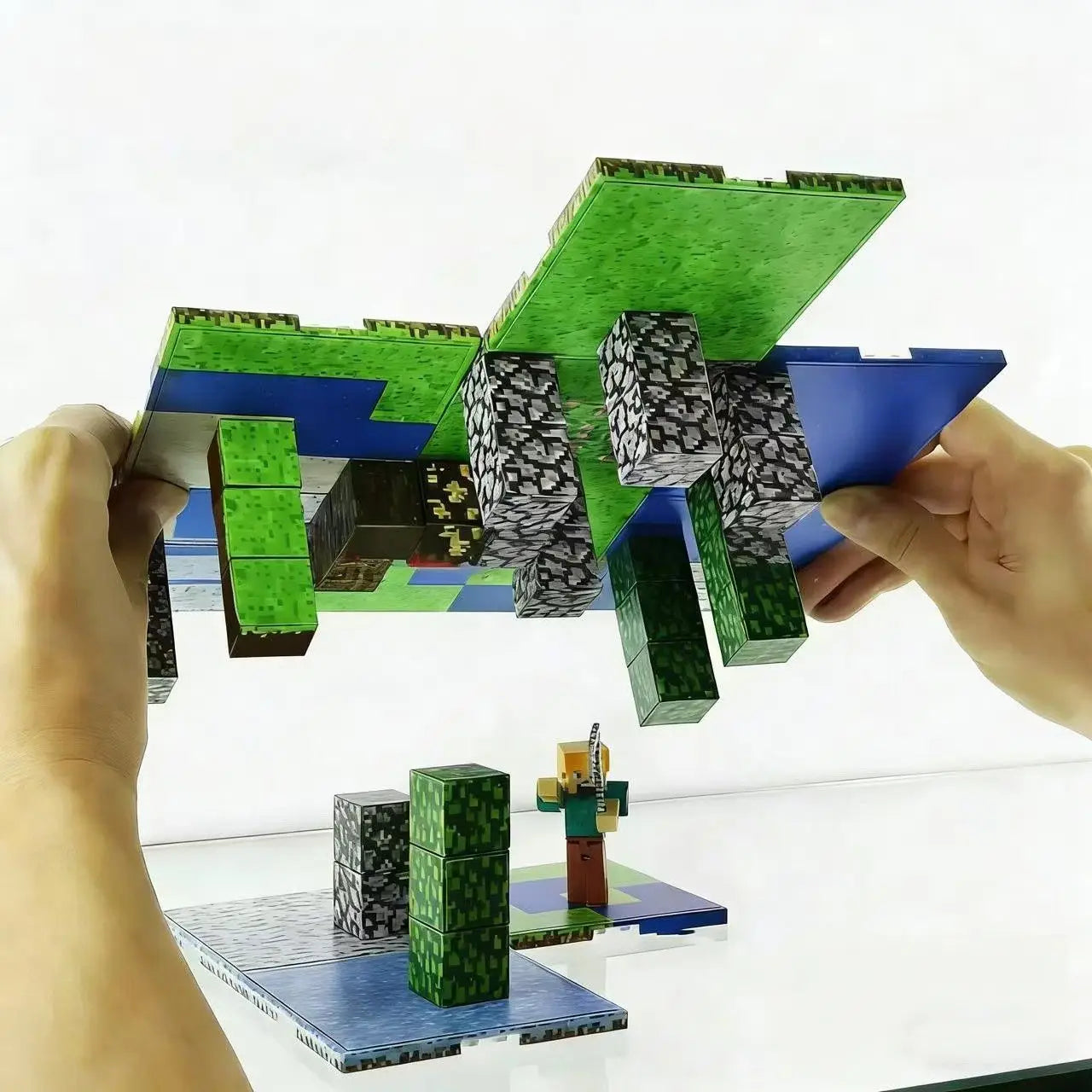 Minecraft Magnetic Block Base Plate