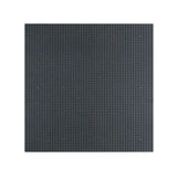 Plaque de base classique lego 40x40cm en plastique noir avec grille de plots circulaires pour base lego 40x40cm