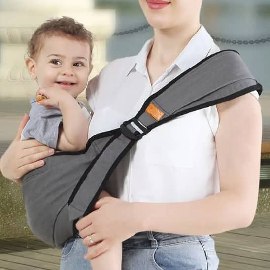 Porte bébé - Gris