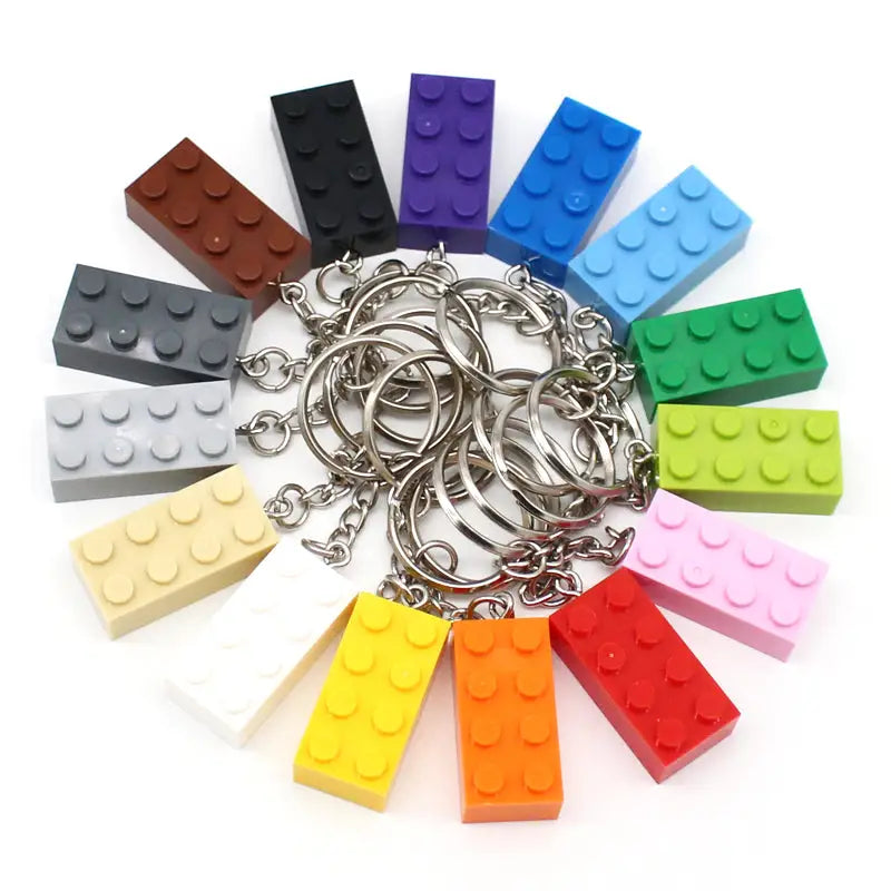Lego Bricks Colour Keyring
