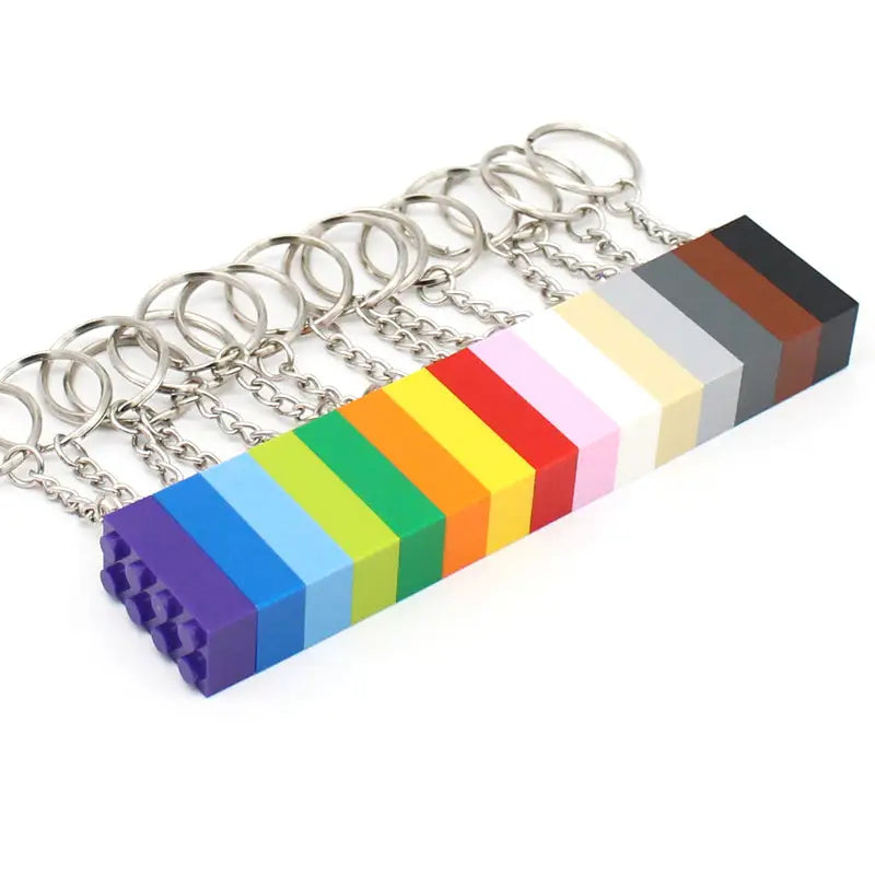 Lego Bricks Colour Keyring