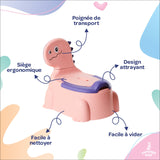 Pot bébé d'apprentissage de la propreté DINO