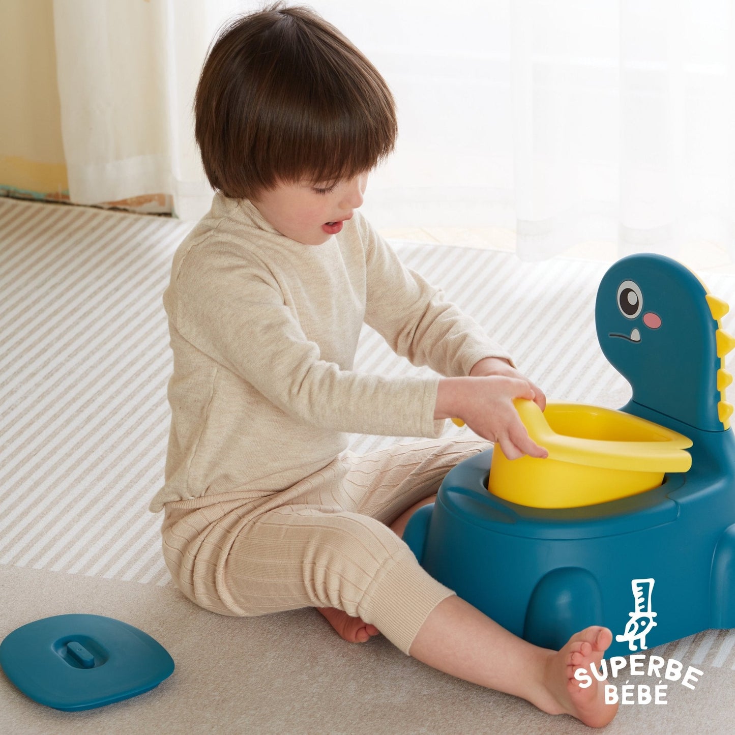 Pot bébé d'apprentissage de la propreté DINO