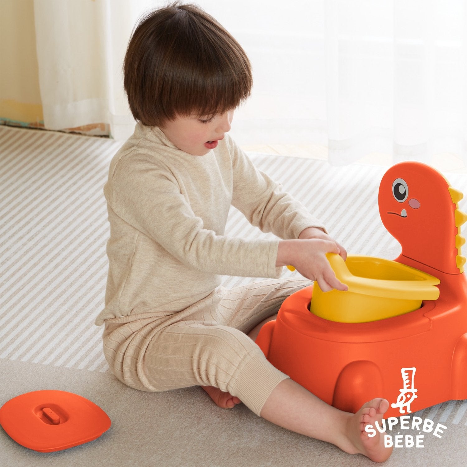 Pot bébé d'apprentissage de la propreté DINO