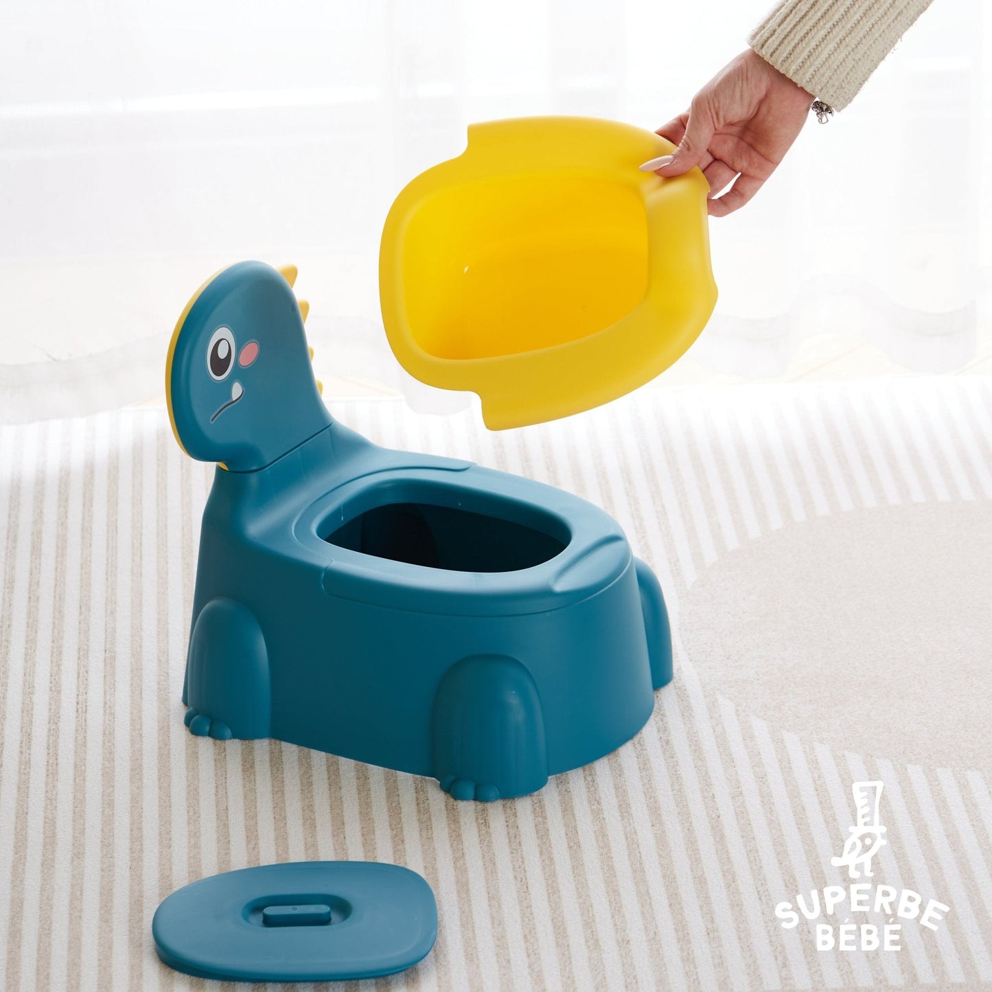 Pot bébé d'apprentissage de la propreté DINO