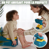 Baby Potty - Blue Dinosaur - Baby Potty Training Seat - Estherbebe