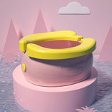 Pot bebe toilette - pot de toilette pliable pour enfant de couleur rose - Esther